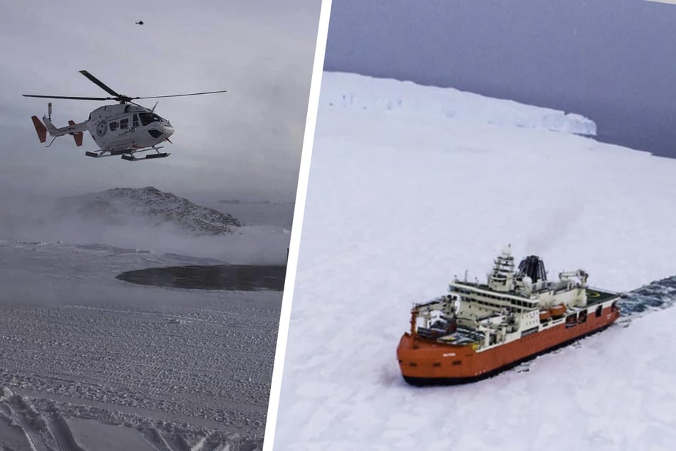 Notfall in Antarktis: Eisbrecher rettet kranke Person von Forschungsstation