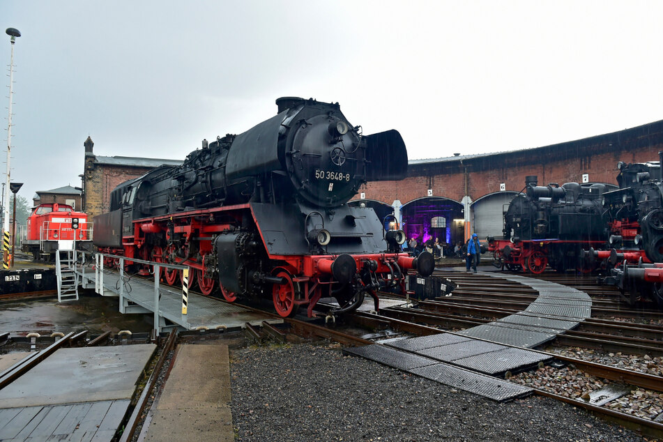 Hier gibt es viel zu entdecken und zu lernen - im Eisenbahnmuseum Chemnitz.