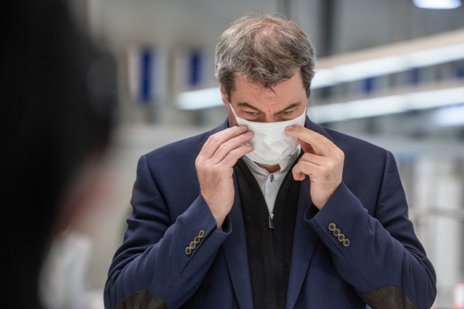 Markus Söder prophezeit Bedarf von Milliarden Masken für Deutschland