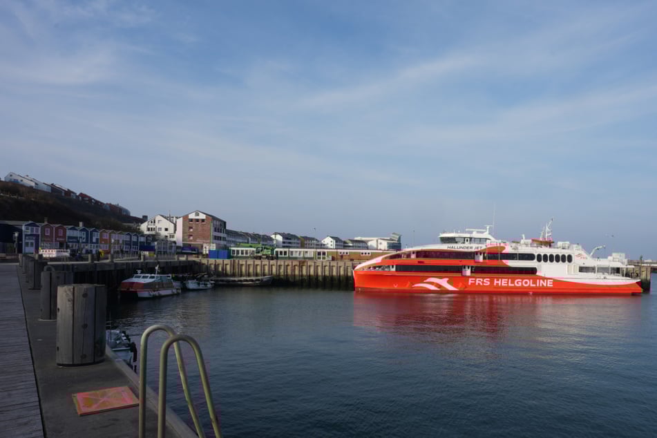 Der Halunder Jet kann zwischen Hamburg und Helgoland nicht fahren.