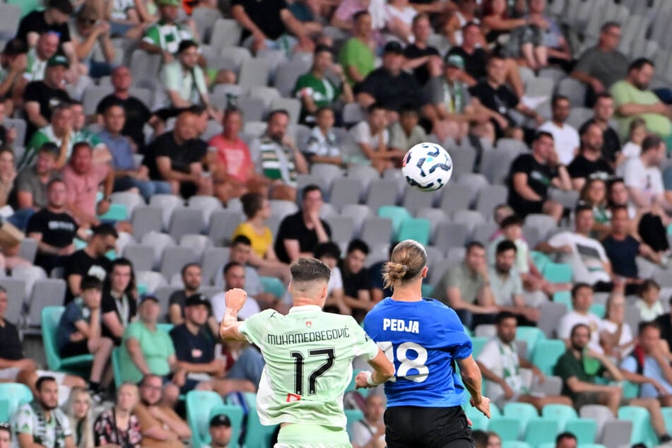 14 Buchstaben, ein Name quer über den Rücken: Muhamedbegovic. Bei Dynamo steht der Name unter der Nummer.