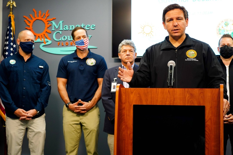 Florida Governor Ron DeSantis (42) has declared a state of emergency.