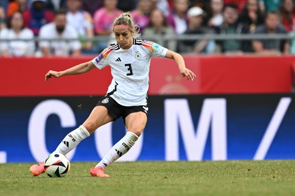 Kathrin Hendrich (34) lief in ihrer Karriere insgesamt 91-mal für die Auswahl der DFB-Frauen auf. (Archivfoto)