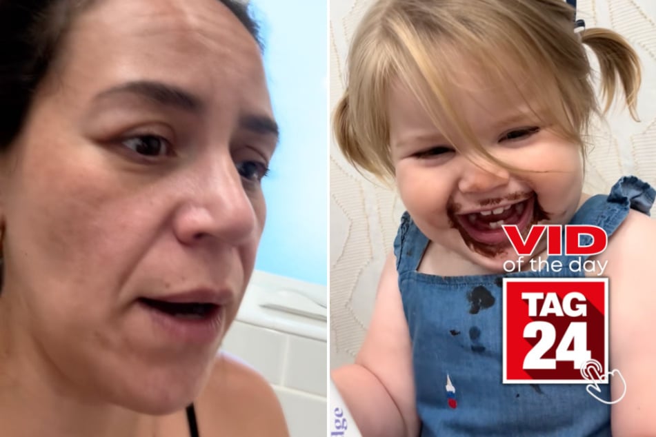 viral videos: Viral Video of the Day for September 18, 2025: Toddler's ice cream fail has mom crying with laughter