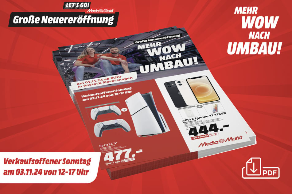 Alle MediaMarkt-Angebote zur Neueröffnung im Prospekt.