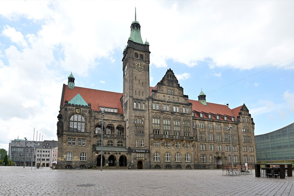 Das Chemnitzer Rathaus.