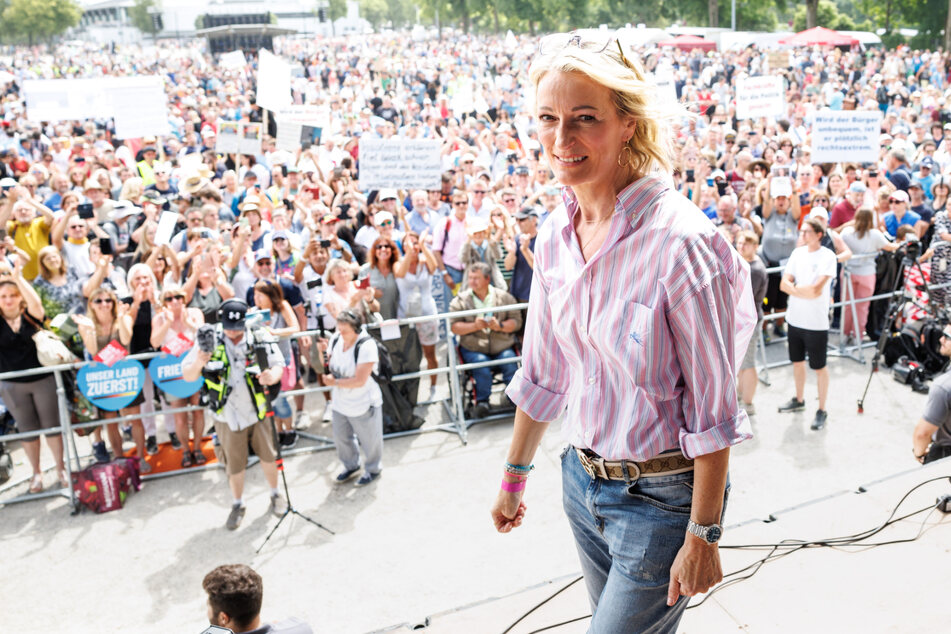 Monika Gruber hatte im Sommer eine Demonstration gegen das Heizungsgesetz mitveranstaltet.