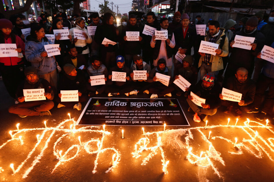 People gathered in Kathmandu to mourn the victims of another deadly Nepalese plane crash.