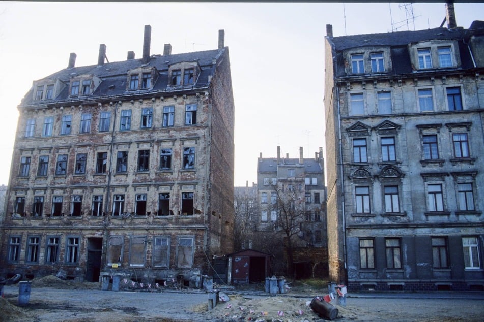 Nach dem Ende der DDR gab es viel zu tun in Leipzig.