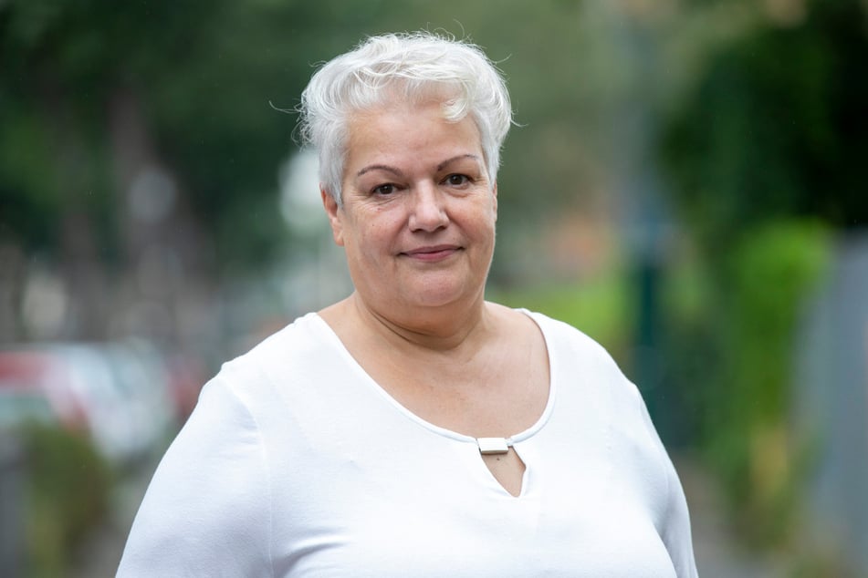 Heidi Geiler (64) kämpft für "Wasser im Sachsenbad".