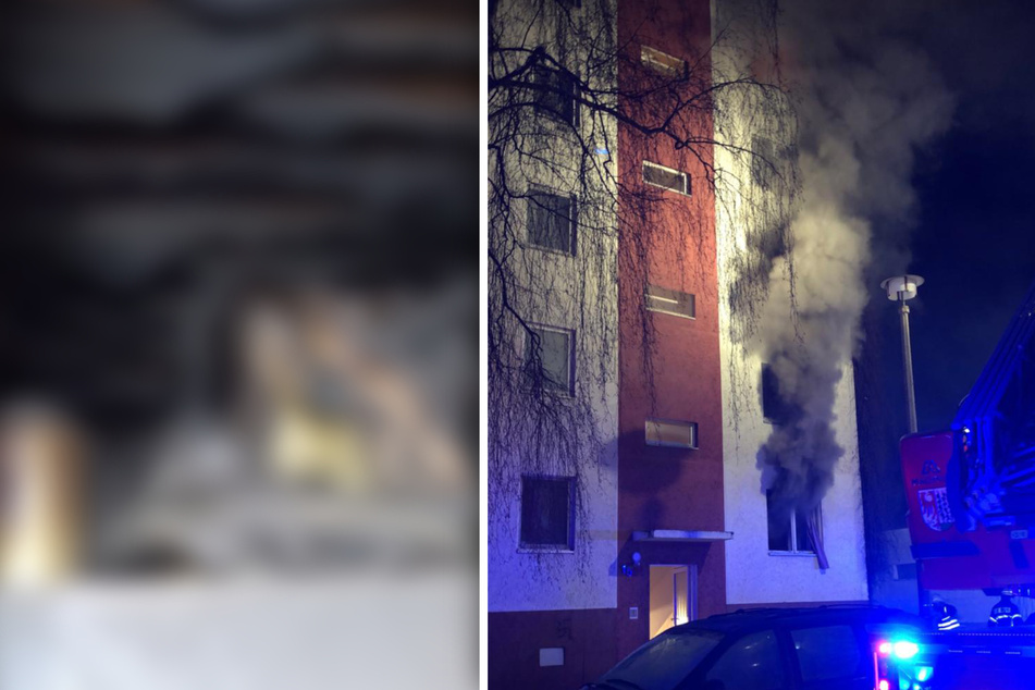 Wohnung in Gardelegen steht in Flammen: Bewohner lebensgefährlich verletzt!