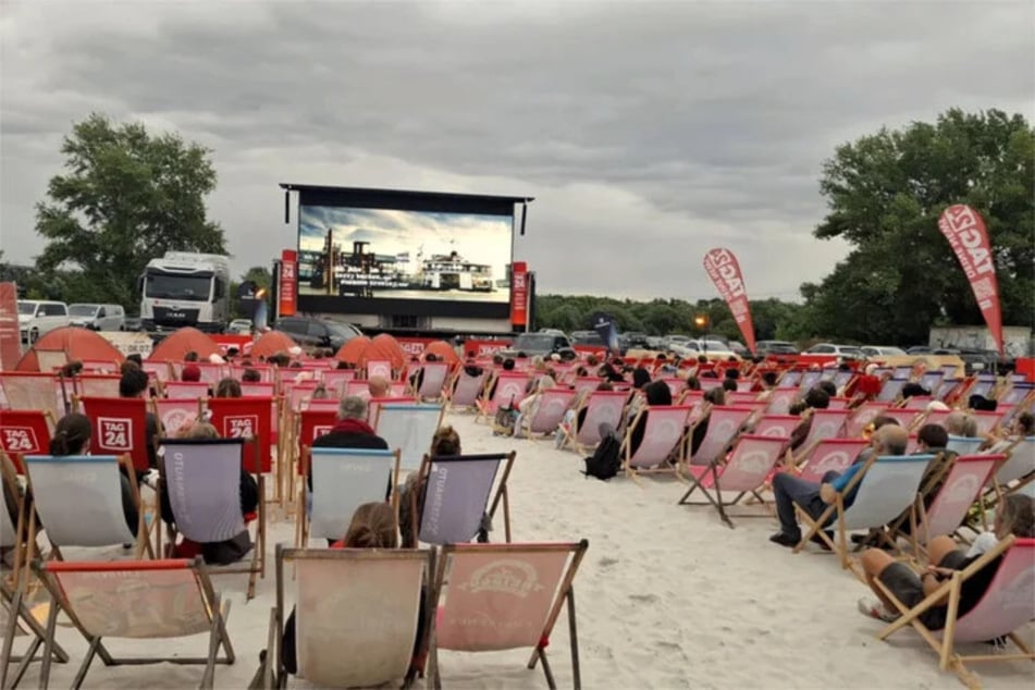 Im vergangenen Jahr fand das TAG24-Sommerkino im Café Treibgut statt. (Archivbild)