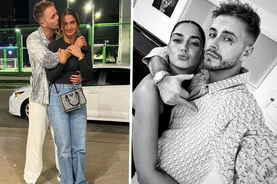 Auf Instagram zeigt sich der Influencer ganz innig mit Freundin Tanja Makaric.