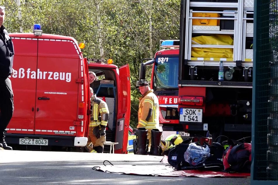Zahlreiche Einsatzkräfte waren vor Ort.
