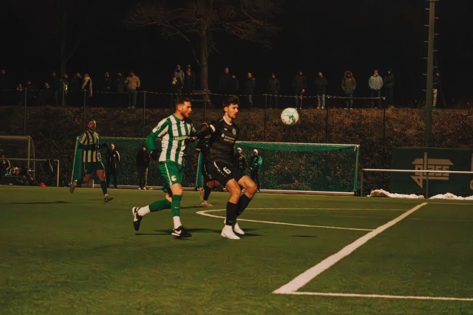 Die BSG Chemie Leipzig kam gegen Sandersdorf nicht über ein 1:1 hinaus.