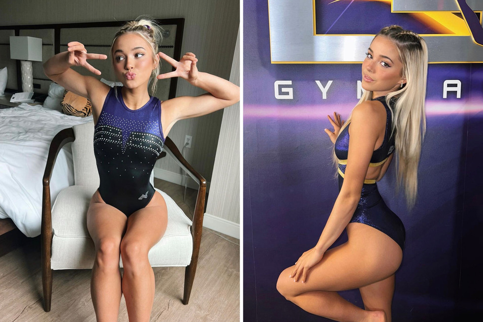 Olivia Dunne is all set to dazzle in her gymnastics swan song and shared her excitement with a four-word message that went viral.