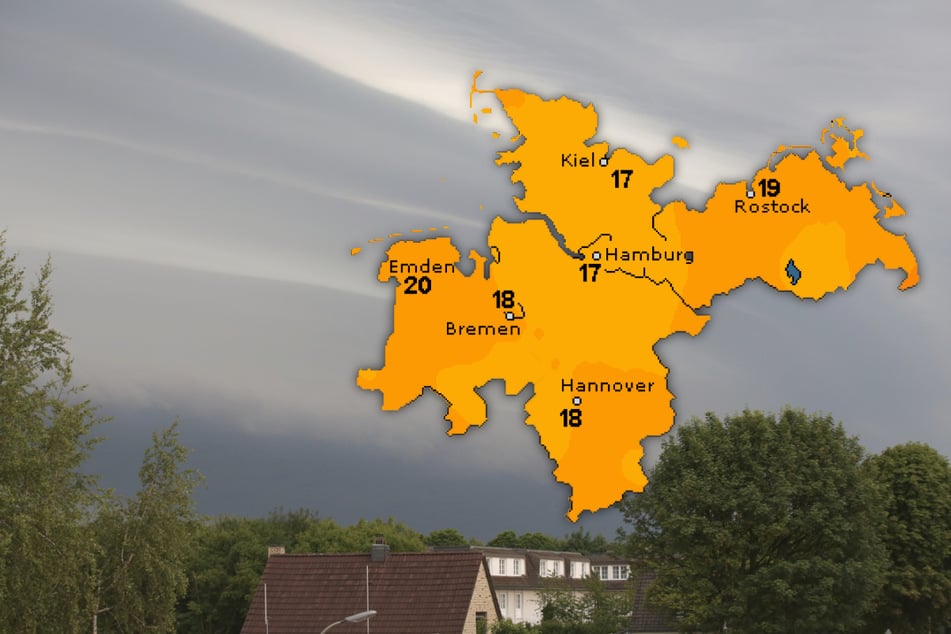 Wetter in Hamburg: Gewitter mit Starkregen im Anmarsch