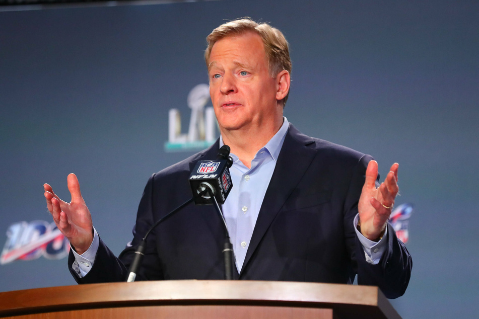 NFL commissioner Roger Goodell was optimistic about the chances of having full NFL stadiums by the fall.