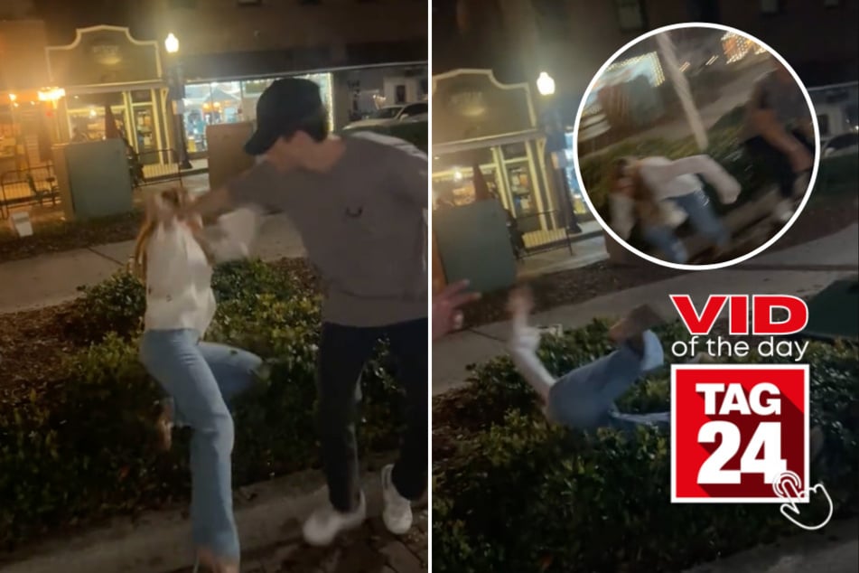 viral videos: Viral Video of the Day for March 5, 2024: Couple's night out ends in unexpected but hilarious mishap!