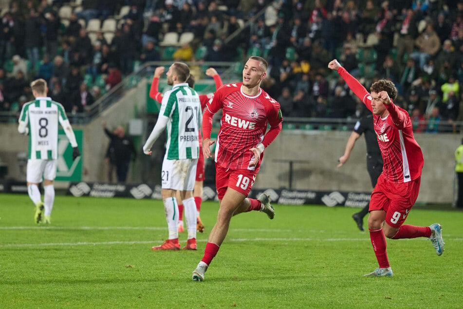 Stürmer Luca Waldschmidt (28, r.) pocht auf mehr Einsatzzeiten beim 1. FC Köln.