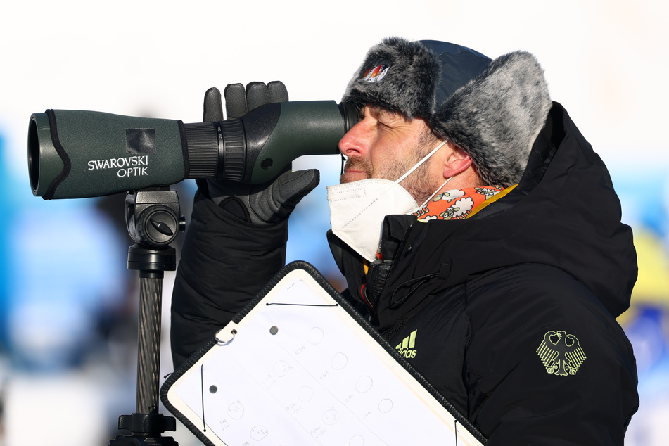 Biathlon-Bundestrainer Mark Kirchner kann mit den digitalen Gepflogenheiten hat allzu viel anfangen.