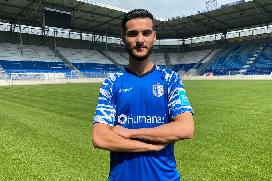 Mohamed El Hankouri (24) ist der neue Zuwachs beim 1. FC Magdeburg.