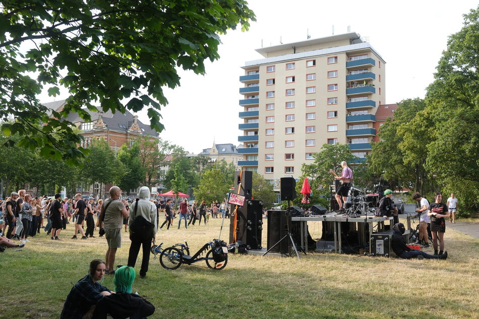 Das erste "Kesselmusik"-Festival fand im Juli in der Südvorstadt statt.