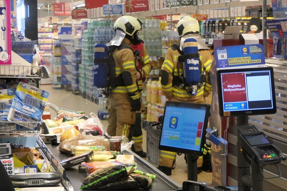 Die Feuerwehr löschte den Brand.