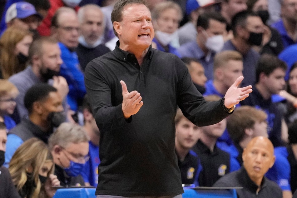 Kansas Jayhawks head coach Bill Self suffered his first loss of the season.