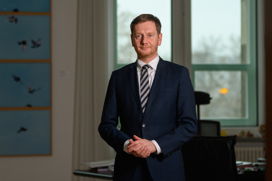 Michael Kretschmer (45) hat für seine Neujahrsansprache im MDR-Fernsehen sehr persönliche Worte gewählt.