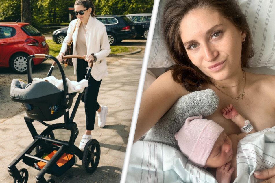Gesa Felicitas Krause (30) brachte ihre Tochter Lola Emilia Ende April zur Welt.