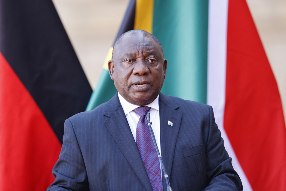 South African President Cyril Ramaphosa rejected accusations that his government was "confiscating" properties of white landowners.