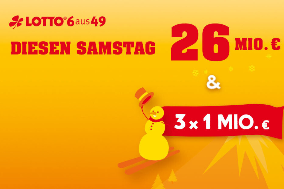 Mega Summe am Samstag (9.12.) im LOTTO-Jackpot
