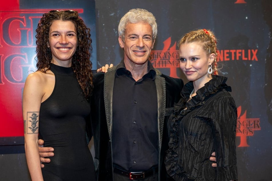 Zur Premiere der 4. Staffel von "Stranger Things" kam Gedeon Burkhard (57) in Begleitung seiner zwei Freundinnen. (Archivfoto)
