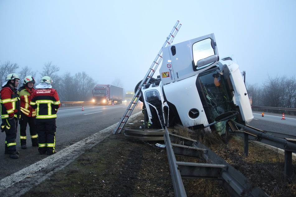 Die Bergung gestaltete sich als schwierig.