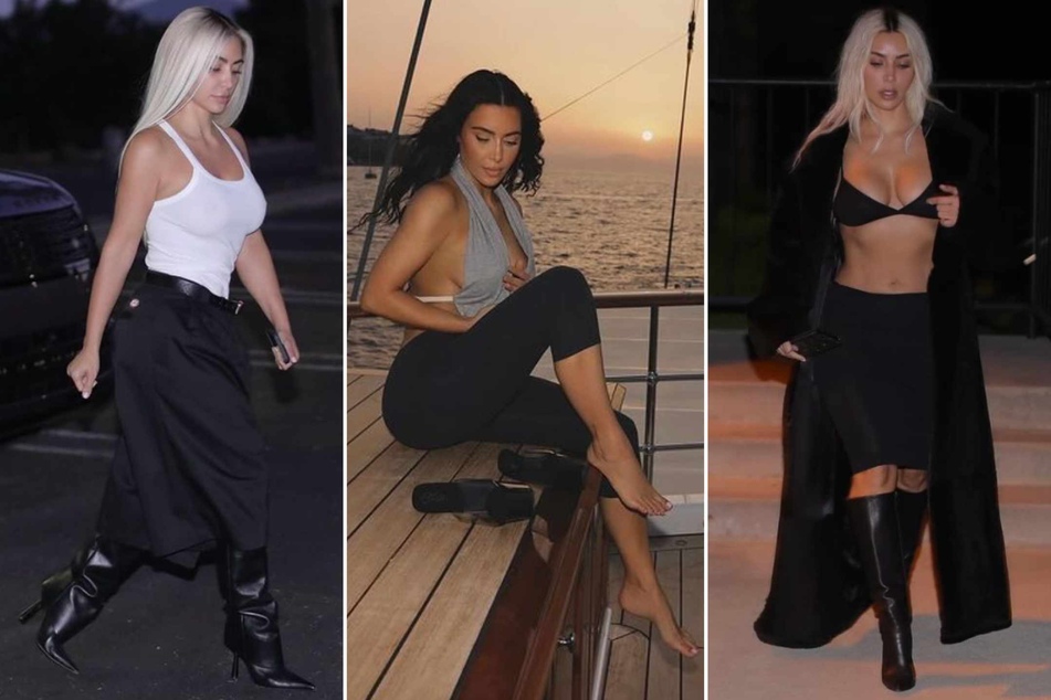 While Kim Kardashian has been off attending a billionaire's wedding ceremony in India, her socials have been busy at work sharing a backlog of fab summer fashion looks!