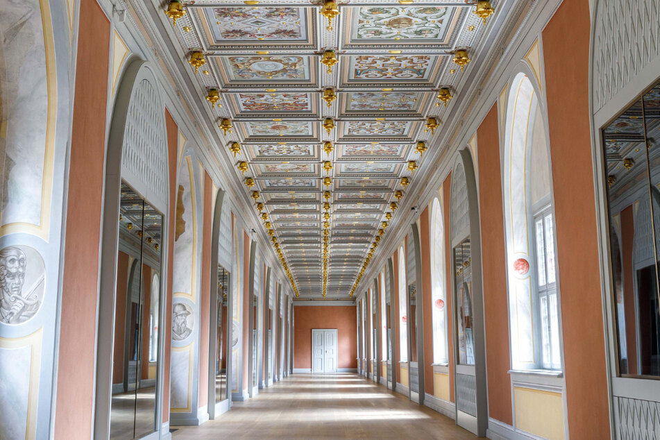 Der Raum sieht nun wieder fast genauso aus wie im Jahr 1733.