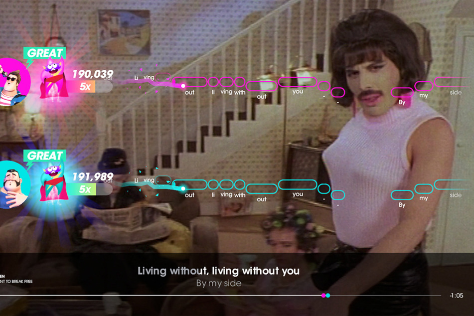 Kult-Videos zu Kult-Songs: Auch an "I Want To Break Free" können sich Nachwuchs-Freddies versuchen.