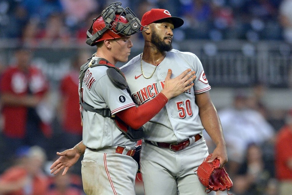 Before being traded to the Kansas City Royals, Amir Garrett was a relief pitcher for the Cincinnati Reds.