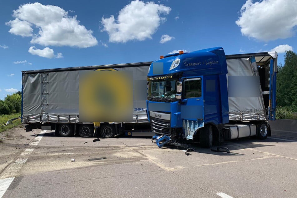 Unfall auf der Autobahn: A5 gesperrt
