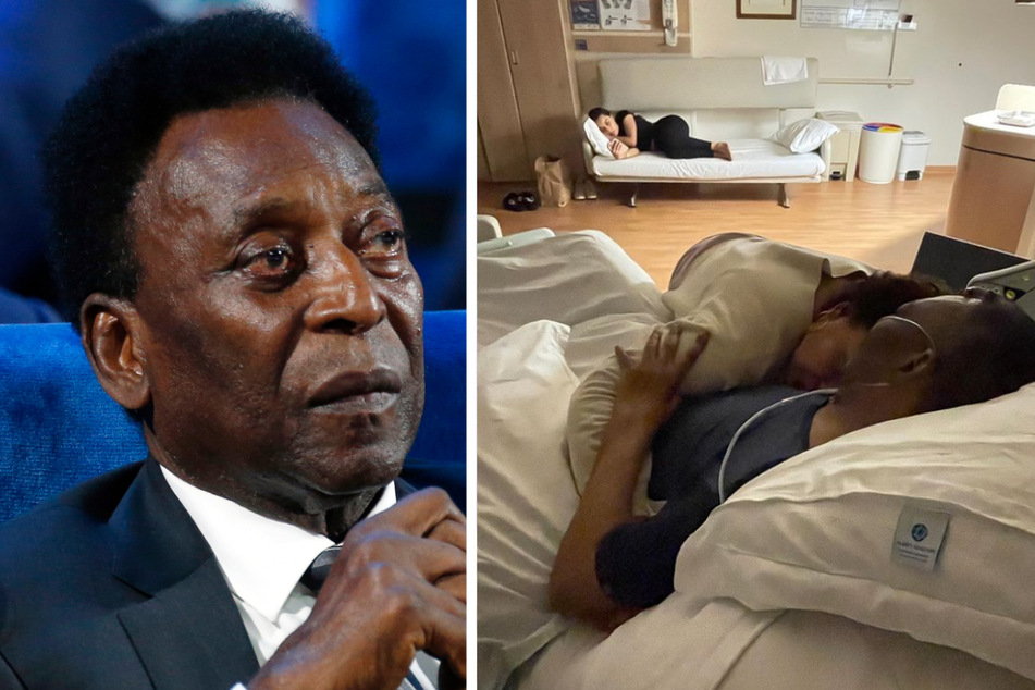 Pelé-Tochter postet Foto vom Krankenbett: "Noch eine Nacht zusammen"