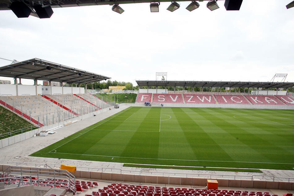 Das Zwickauer Stadion bleibt weiter leer.