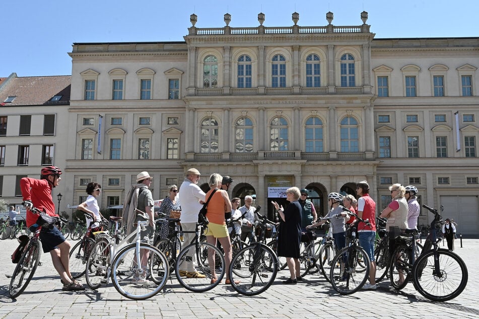 Geführte Radtouren gehören zum Programm des Museums Barberini in Potsdam am Internationalen Museumstag.