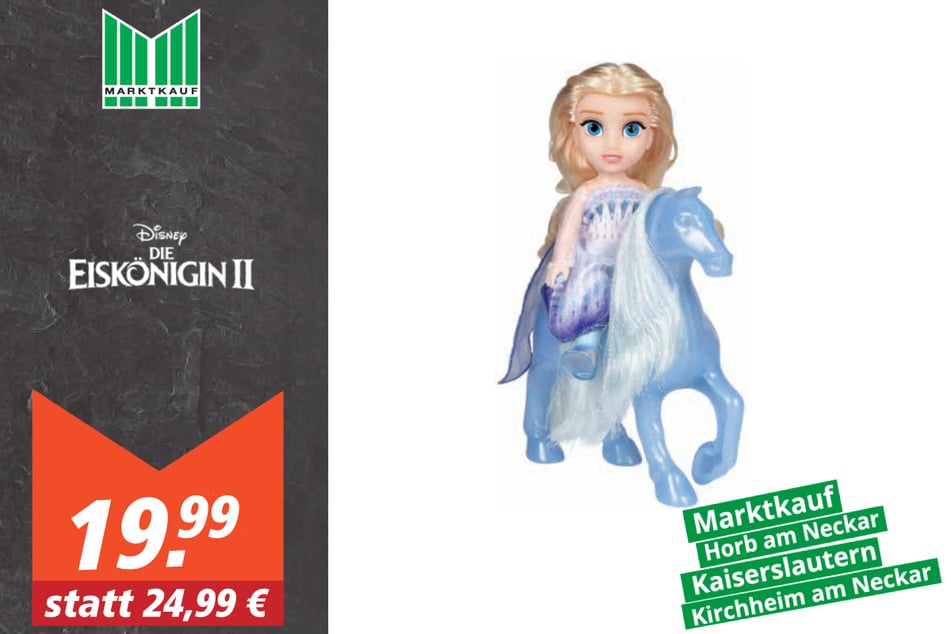 Spielset Elsa und Nokk für 19,99 Euro