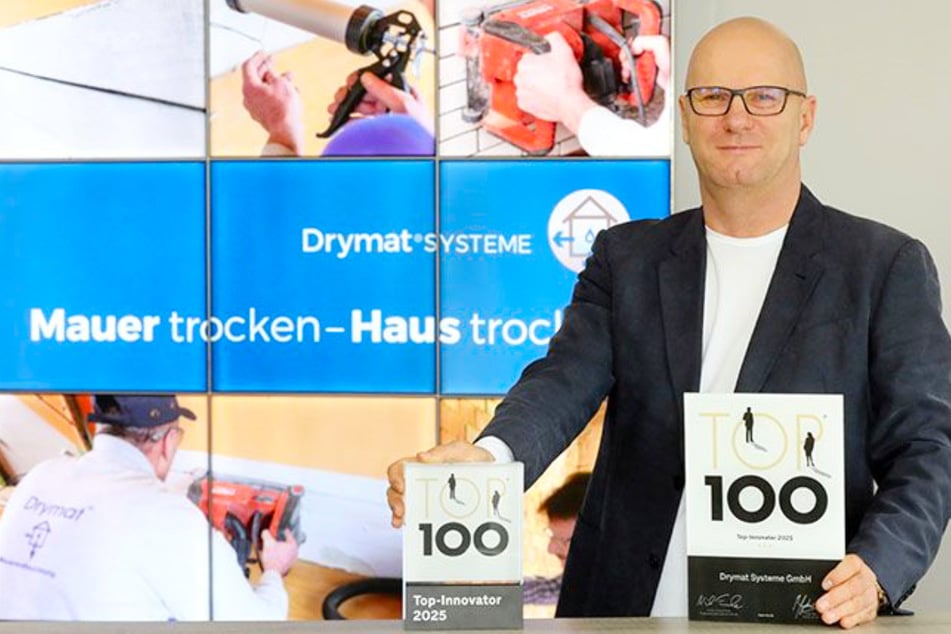 Inhaber Frank Lindner erklärt, wie das Drymat-System funktioniert.