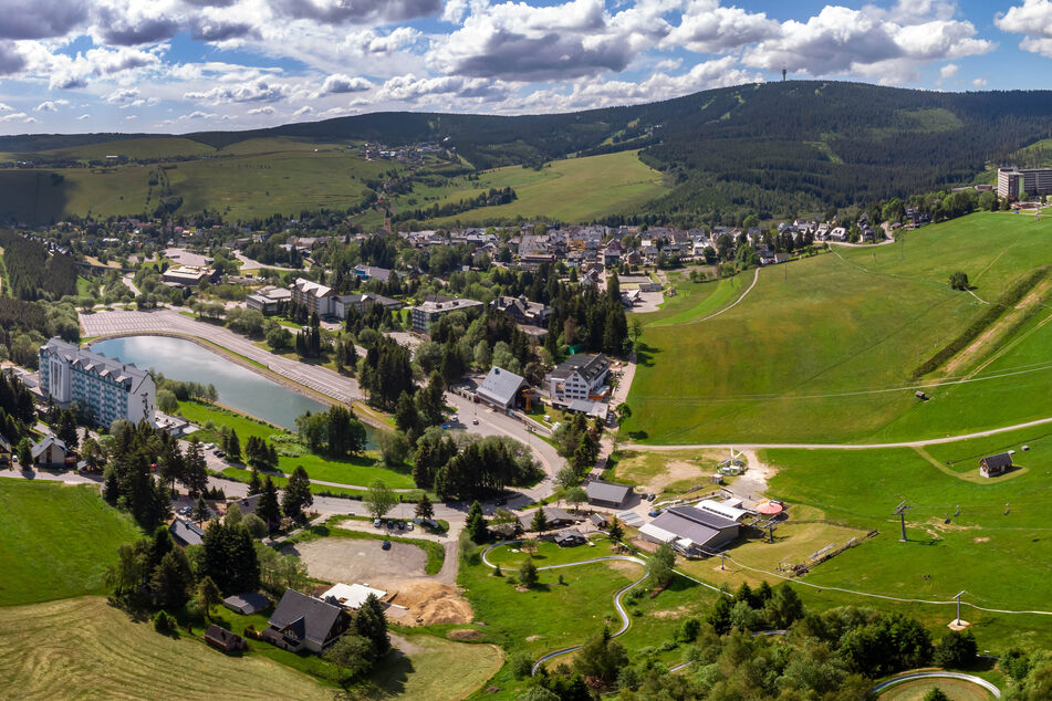 Der Kurort Oberwiesenthal ist der höchstgelegenste Kurort Deutschlands. Die Touristen blieben auch hier während der Corona-Beschränkungen mehrere Wochen aus.