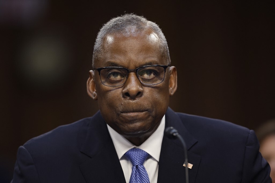 Secretary of Defense Lloyd Austin testifies before the Senate Armed Services Committee on April 9, 2024.