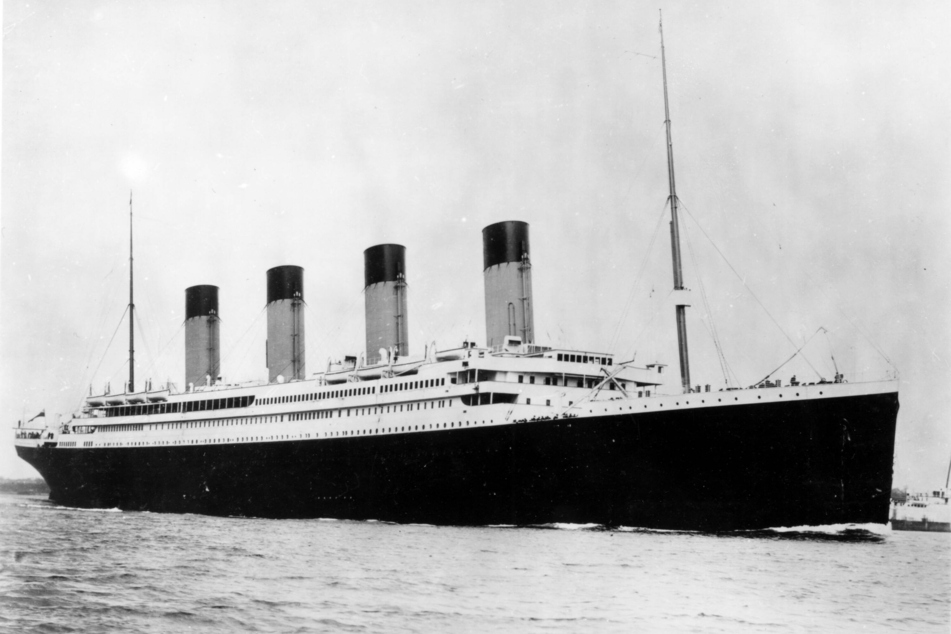 The luxury liner Titanic sank on April 15, 1912 (archive image).