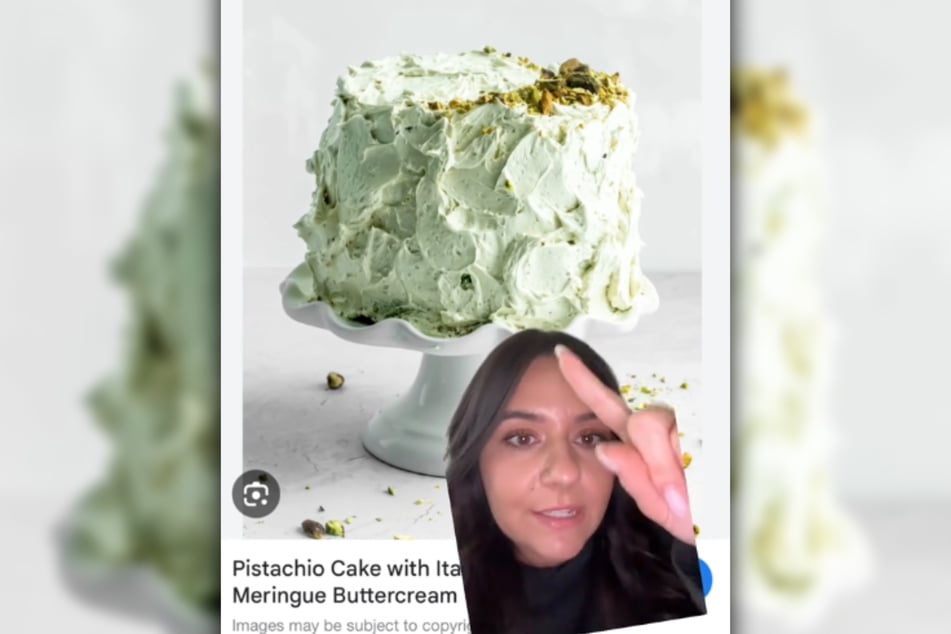 Genau diese Farbe hatte sich "toothytok" für ihre Torte gewünscht.