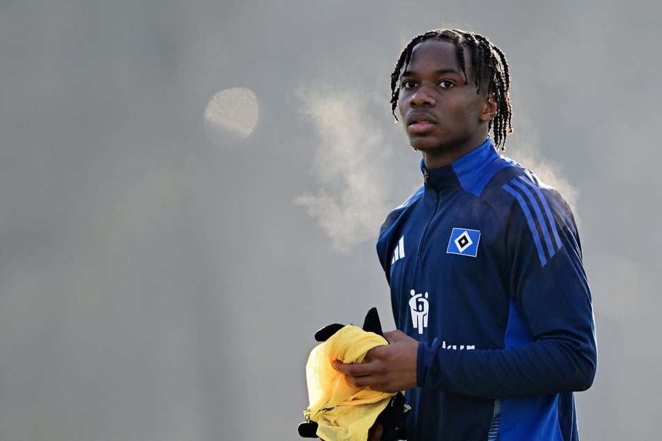 Aboubaka Soumahoro hat sich in seinem ersten Training direkt eine leichte Verletzung zugezogen.